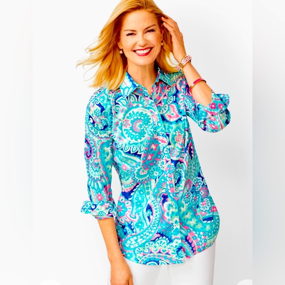 Talbots Classic Cotton shirt - Picture 2 of 8